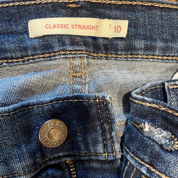 Levi’s straight leg size 10 - Picture 3 of 5